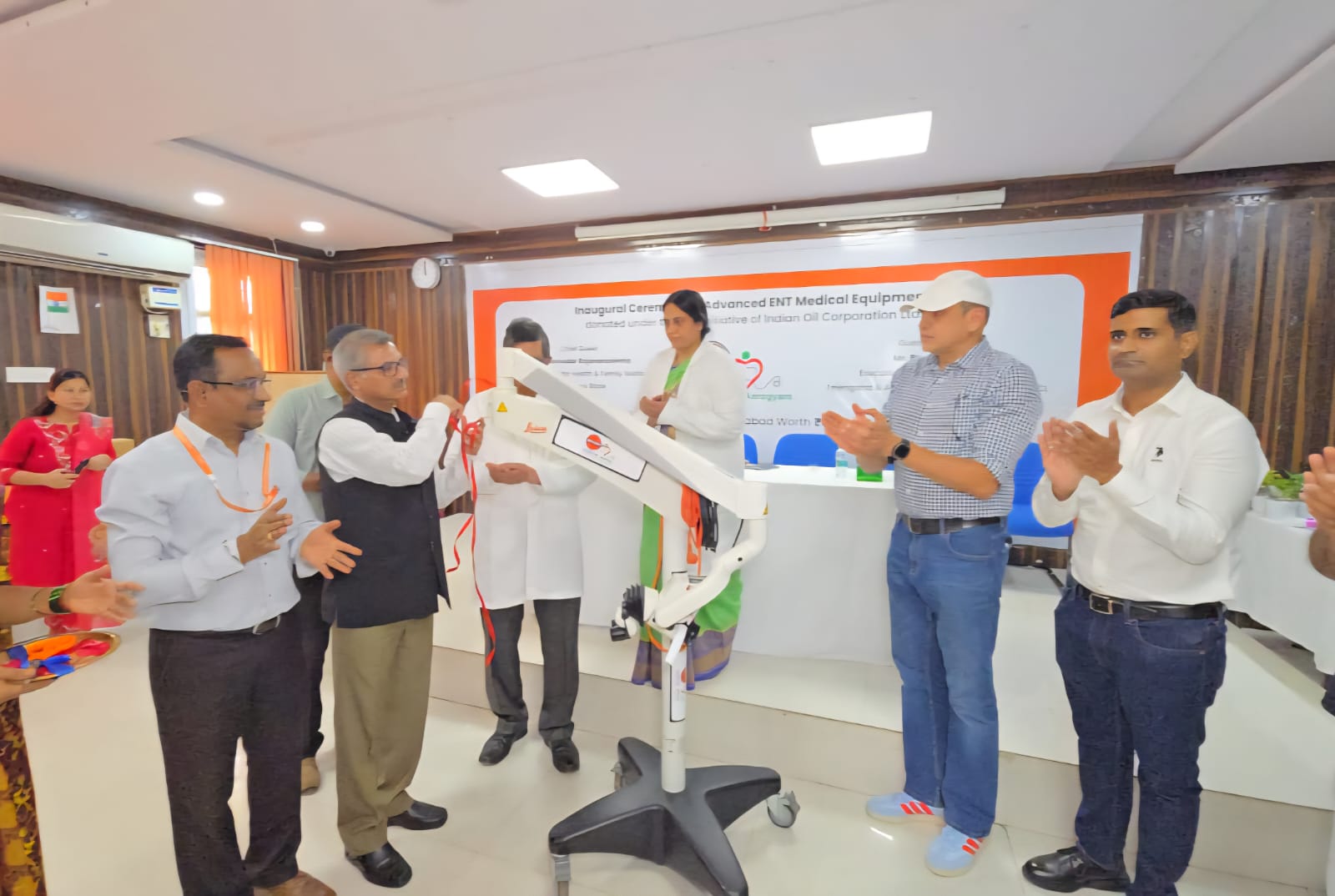 Govt ENT gets cutting edge equipment from IOCL for Cochlear Implant Surgeries